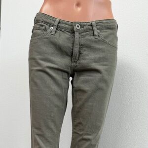 AG Adriano Goldschmied Made in USA "the Stilt Roll-Up, cigarette Roll up